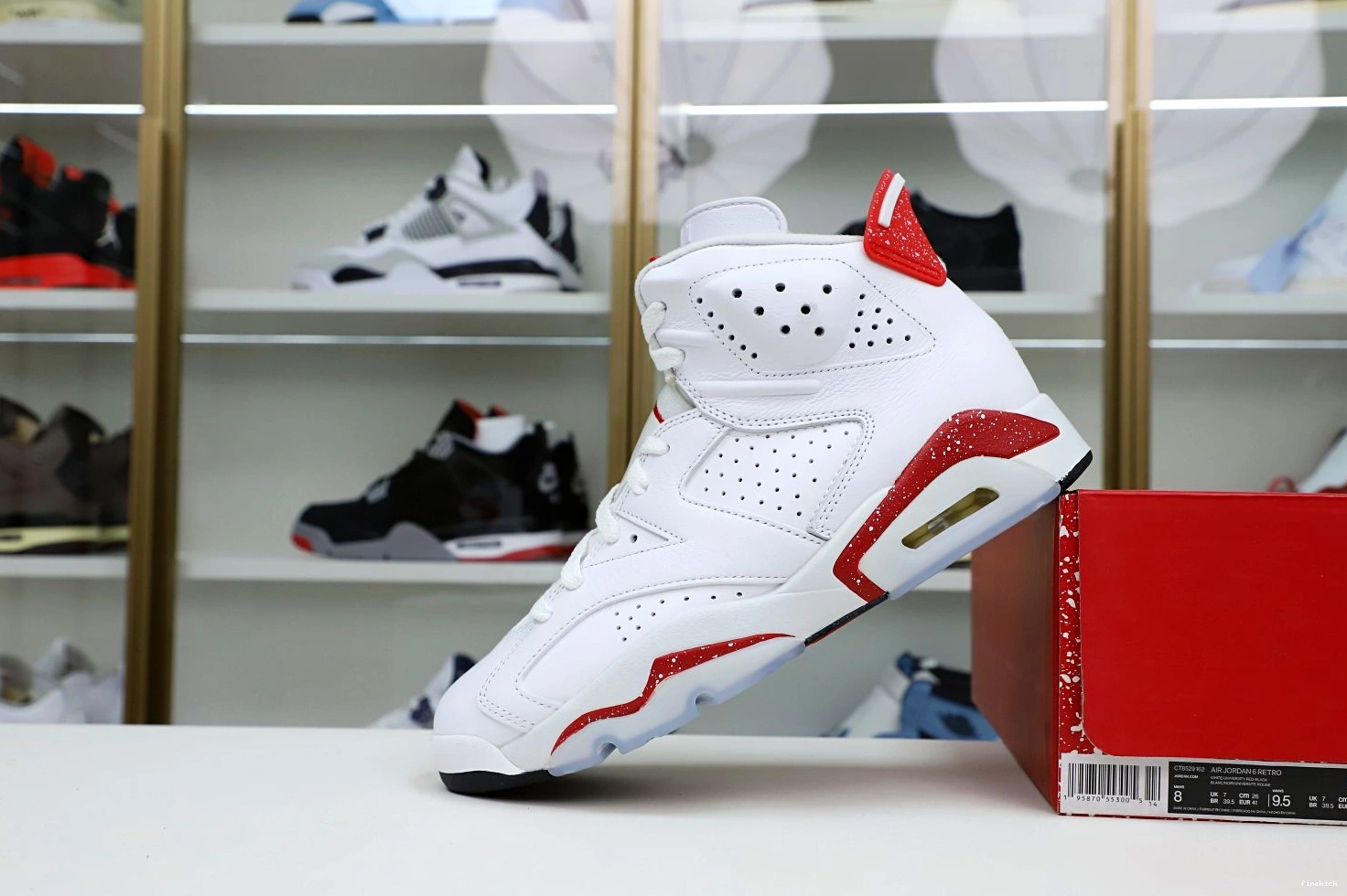 RED 6 JORDAN AIR OREO 1219